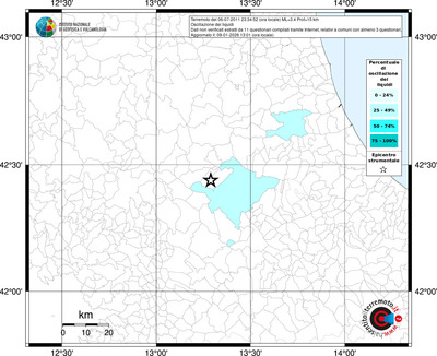 Mappa territorio comunale con almeno 3 questionari