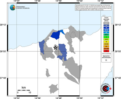 Mappa MCS - territori comuni