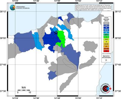 Mappa MCS - territori comuni