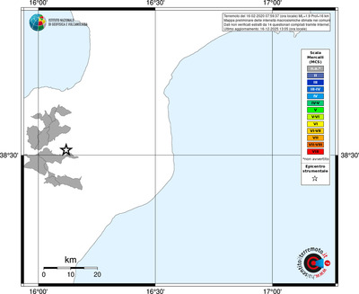 Mappa MCS - territori comuni