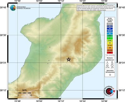 Mappa EMS - località