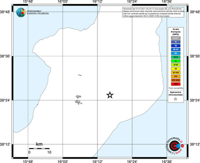 Mappa EMS - territori località