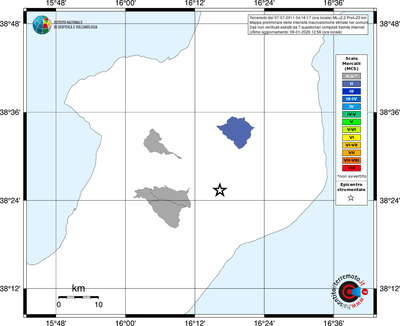 Mappa MCS - territori comuni