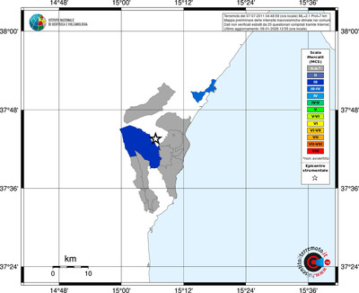 Mappa MCS - territori comuni