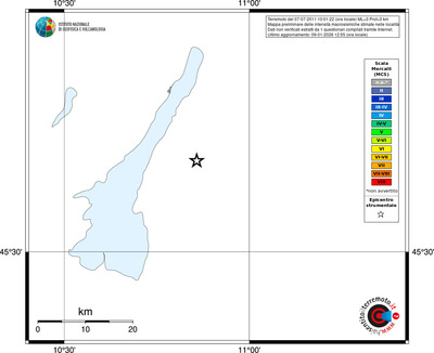 Mappa MCS - territori località