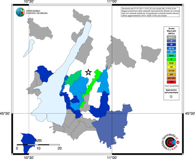 Mappa MCS - territori comuni