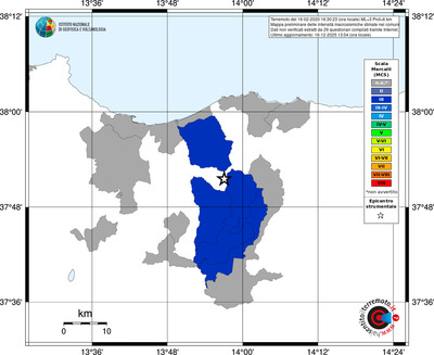 Mappa MCS - territori comuni