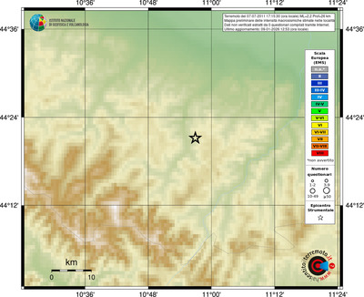 Mappa EMS - località