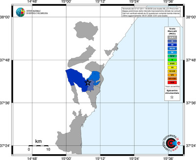 Mappa MCS - territori comuni