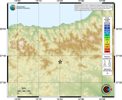 Mappa EMS - località