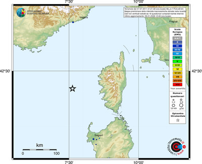 Mappa EMS - località