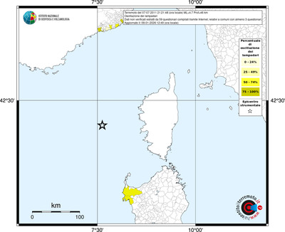 Mappa territorio comunale con almeno 3 questionari