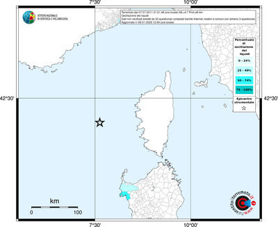 Mappa territorio comunale con almeno 3 questionari