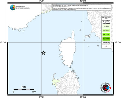 Mappa territorio comunale con almeno 3 questionari
