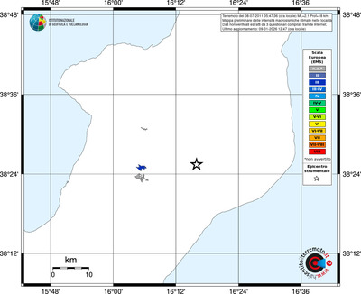 Mappa EMS - territori località