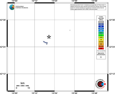 Mappa MCS - territori località