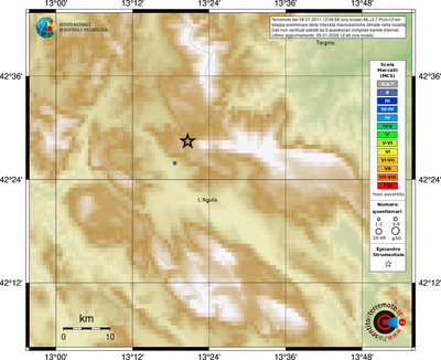Mappa MCS - località