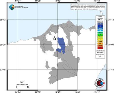 Mappa MCS - territori comuni