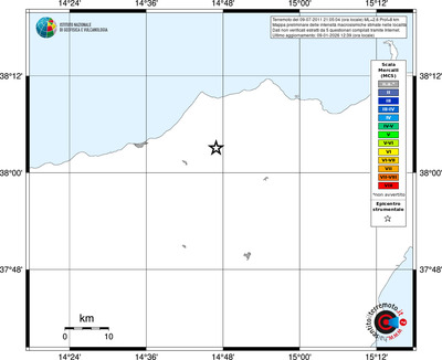Mappa MCS - territori località