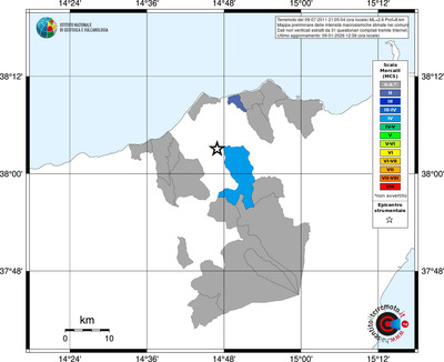 Mappa MCS - territori comuni