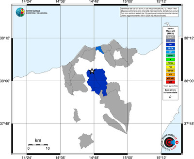 Mappa MCS - territori comuni