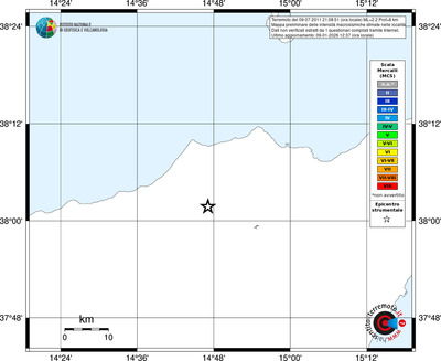 Mappa MCS - territori località