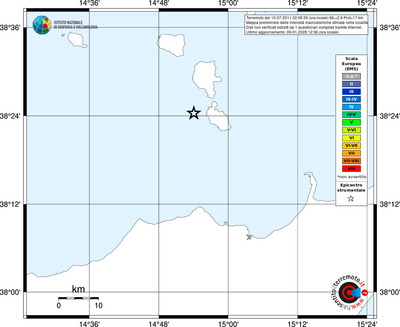 Mappa EMS - territori località