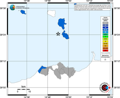 Mappa EMS - territori comuni