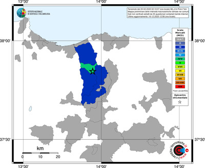 Mappa MCS - territori comuni