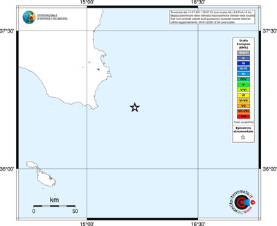 Mappa EMS - territori località