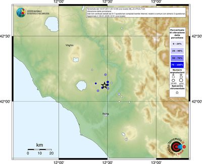 Mappa comuni con almeno 3 questionari