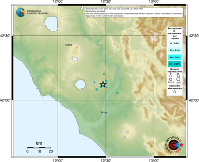 Mappa comuni con almeno 3 questionari