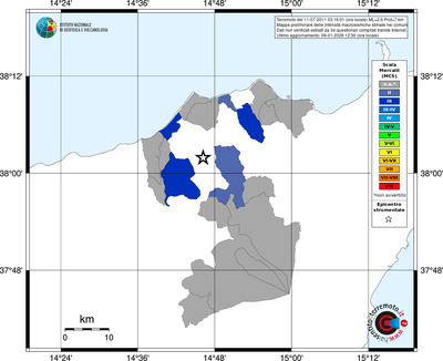 Mappa MCS - territori comuni