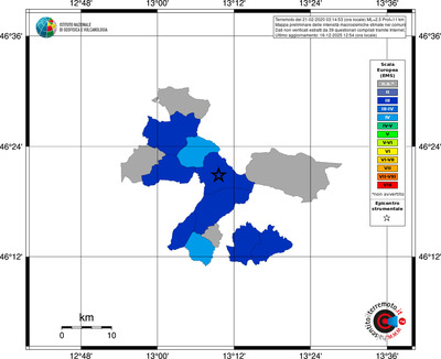 Mappa EMS - territori comuni