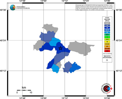 Mappa MCS - territori comuni
