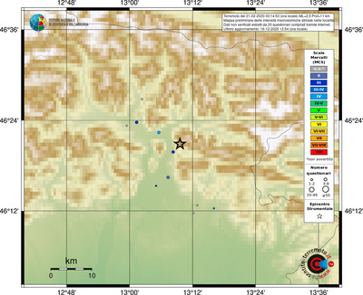 Mappa MCS - località