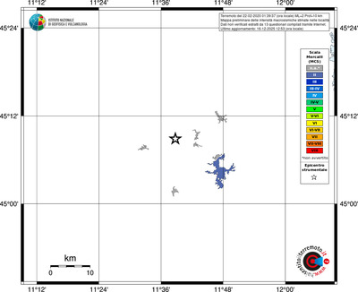 Mappa MCS - territori località