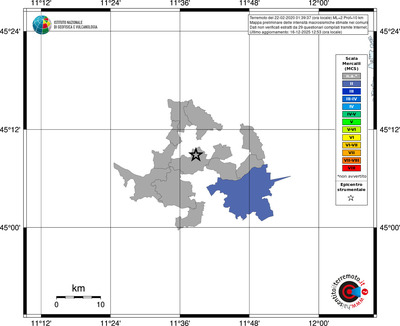 Mappa MCS - territori comuni