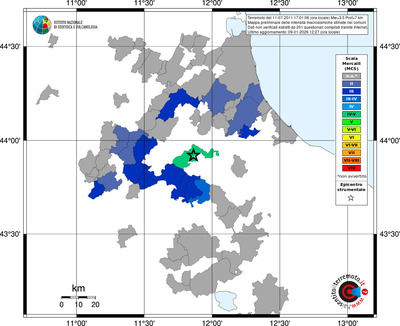 Mappa MCS - territori comuni
