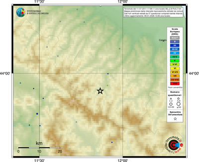 Mappa EMS - comuni