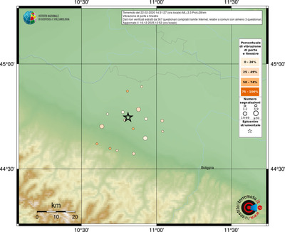 Mappa comuni con almeno 3 questionari