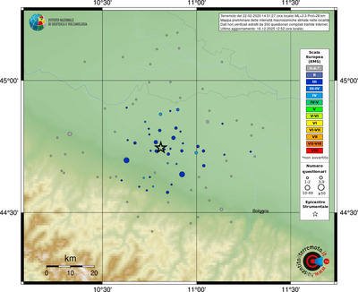 Mappa EMS - località