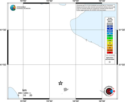 Mappa MCS - territori località