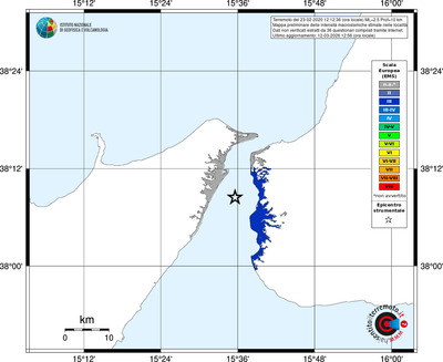 Mappa EMS - territori località