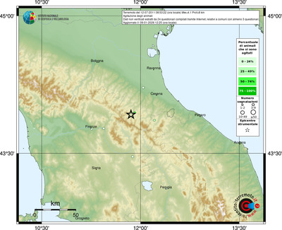 Mappa comuni con almeno 3 questionari