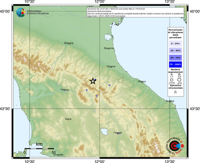 Mappa comuni con almeno 3 questionari