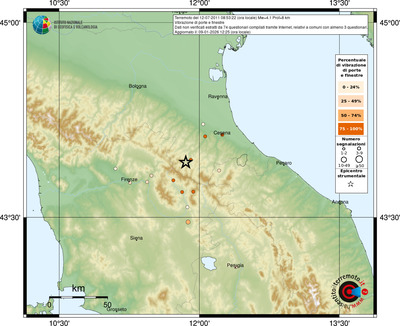 Mappa comuni con almeno 3 questionari