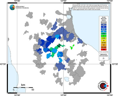 Mappa MCS - territori comuni