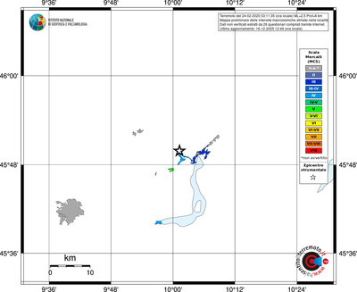 Mappa MCS - territori località