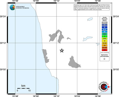 Mappa MCS - territori comuni